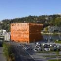 El cubo naranjo / Jakob +Macfarlane Architects © Ronald Halbe