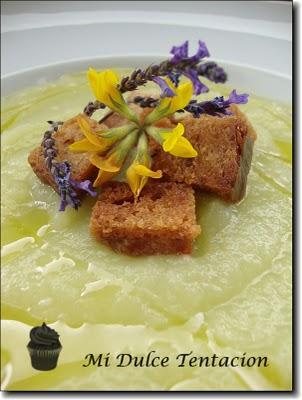 Crema de Col y Patata con Pan de Nueces y Miel