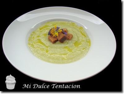 Crema de Col y Patata con Pan de Nueces y Miel