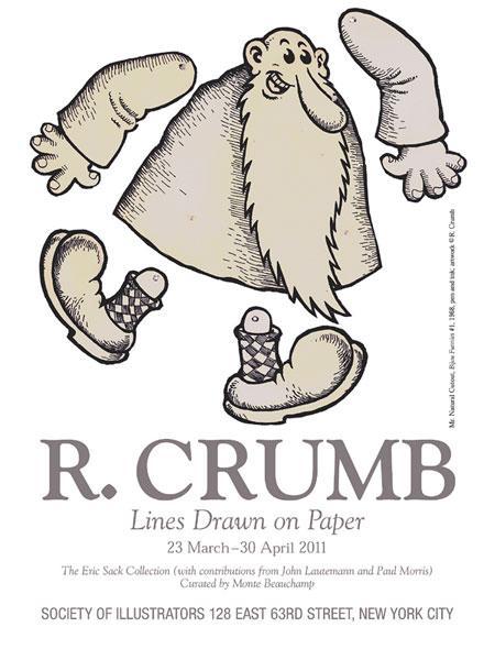 Exposición de Robert Crumb en NY (Quien pudiera ir)