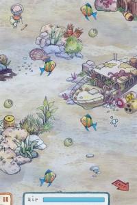 Segundo mundo, bajo el agua.