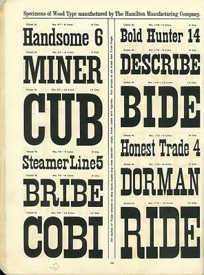 The wood type museum