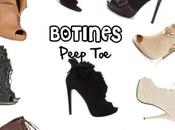 Botines peep
