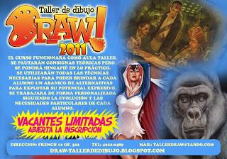 DONDE APRENDER DIBUJO DE COMICS: TALLER DE DIBUJO DRAW!