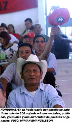 HONDURAS: Gloria y Delmer o el arte político cómo fundir una columna política y social