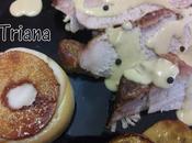 Lomo asado mostaza Dijon manzanas caramelizadas