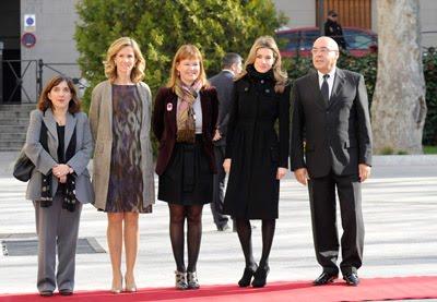 Dña. Letizia asiste al Día Mundial de las Enfermedades Raras, 2011 en el Senado