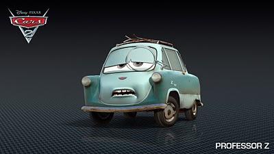 Y otros dos nuevos personajes de 'Cars 2'