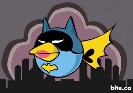 ¿Y si los Angry Birds fueran personajes de Batman?