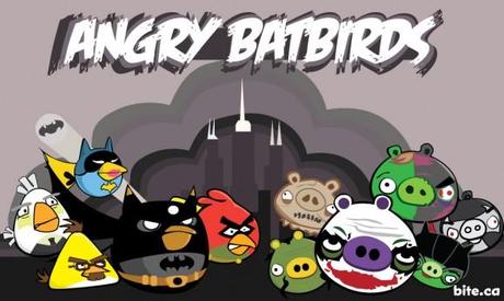 ¿Y si los Angry Birds fueran personajes de Batman?