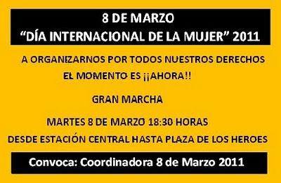 8 de Marzo. Día Internacional de la Mujer