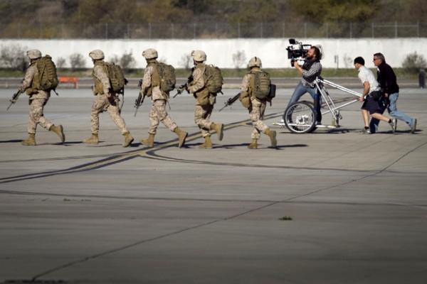 Nos colamos en el rodaje de Battle: Los Angeles