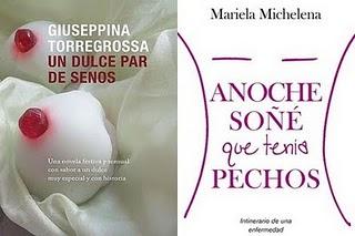 Dos libros de experiencia personal en el cáncer de mama