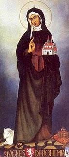 Siguiento a Santa Clara, Santa Inés de Praga (1211-1282)