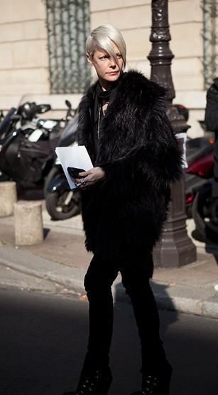 Street style at Paris Fashion Week.