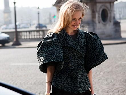 Street style at Paris Fashion Week.