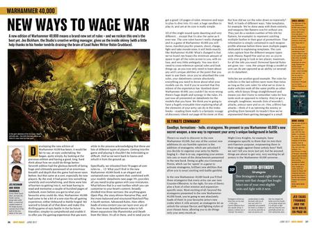 Portada y paginas de adelanto de la WD de Junio 2017