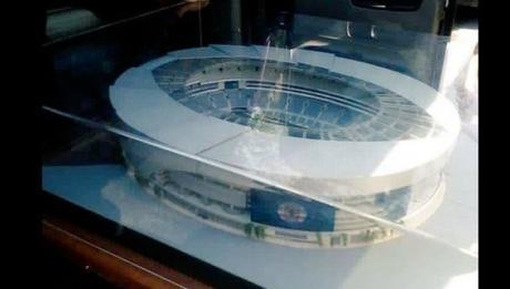 Supuestas maqueta de posible nuevo estadio de Cruz Azul