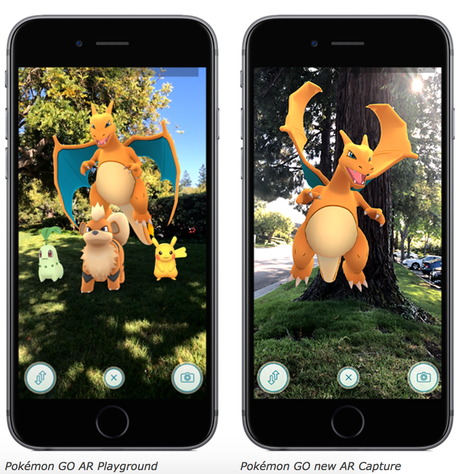 Pokémon GO muestra modo Playground y nuevo sistema de captura, ¡saca fotos donde quieras! (DEMO)