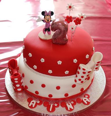 Tarta Minnie Aina