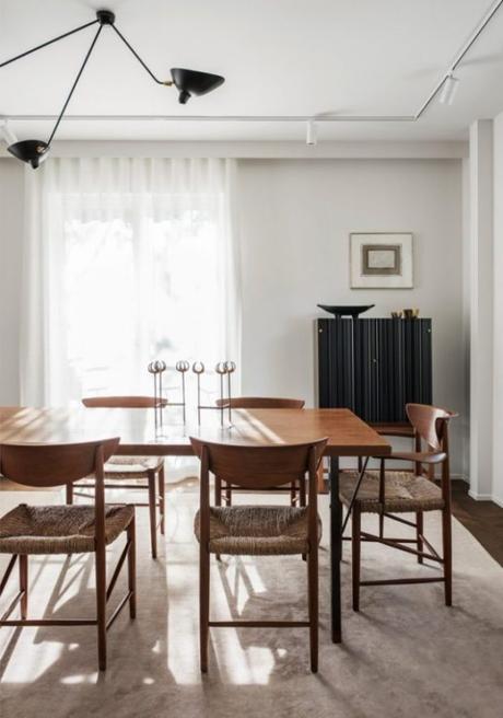 ona de comedor lampara articulada