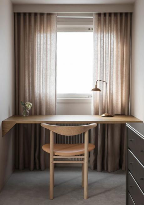 zona de estudio minimalista