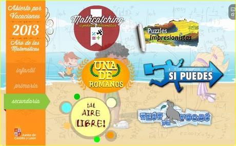 Abierto por vacaciones 2013. Verano matemático