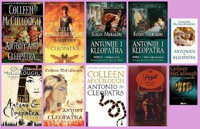 portadas del libro Antonio y Cleopatra