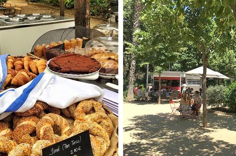 Pinhan Café y los jardines del Turó Park