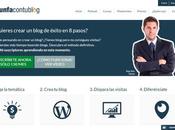Triunfacontublog.com, plataforma para aprender crear blog éxito