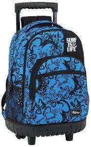 mochila escolar con ruedas para chico