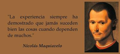 Cuando las cosas dependen de Muchos