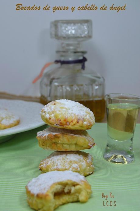 Bocados de queso y cabello de ángel