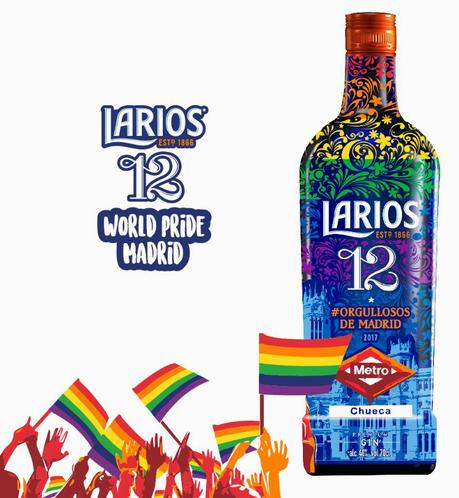 Así es la edición especial de Larios 12 para celebrar el World Pride Madrid 2017