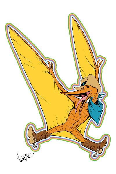 Los dinosaurios LGBT de Wolfe Hanson