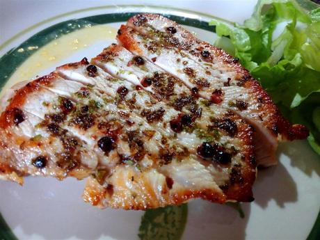 Pechuga de pavo adobada - Tagliata di tacchino con emulsione di arancia e senape de Dijon - Herb roasted turkey