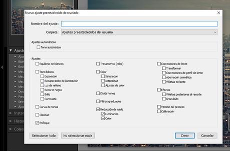 Presets Lightroom Como 1
