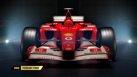 F1 2017 presenta cuatro históricos de Ferrari para su parrilla