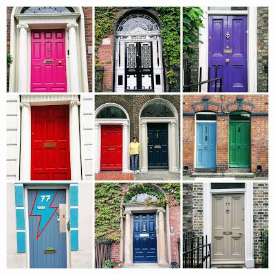Dublín y las puertas de colores