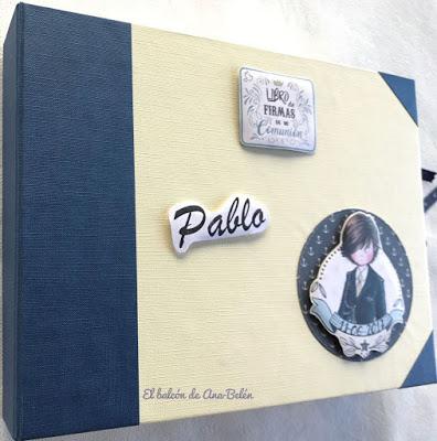 LIBRO DE FIRMAS CON CAJA PABLO