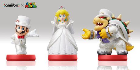 Super Mario Odyssey presenta amiibos de los trajes blancos