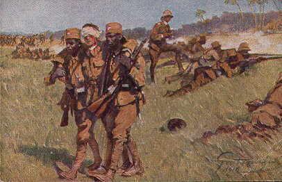 Mahiwa 1917. Von Lettow masacra a los británicos.