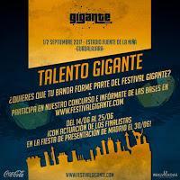 Talento Gigante, concurso de bandas