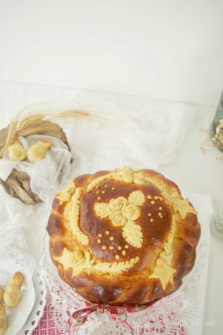 Korovai, pan de boda de Ucrania, una obra de arte panadera