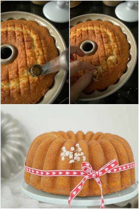 Círculo rojo bundt cake #Bundtbakers Círculo rojo bundt cake #Bundtbakers