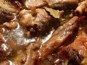 Conejo escabeche