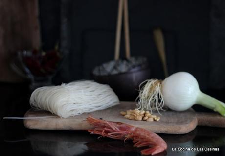 Pad Thai de Langostinos: Las Chikas de viaje en Bangkok