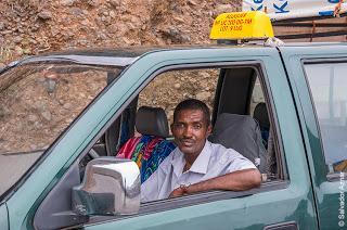 Viajando en aluguer, por Cabo Verde
