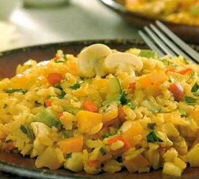RECETA - PAELLA PRIMAVERAL RECETA - PAELLA PRIMAVERAL