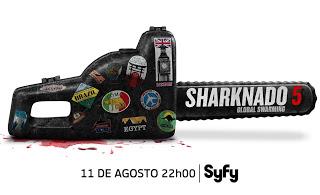 Sharknado 5 llega el 11 de agosto